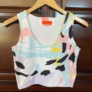 Simi Sienna crop tank